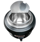 Black Steel 10qt Electric Soup Kettle - OMCAN, 19073