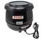 Black Steel 10qt Electric Soup Kettle - OMCAN, 19073