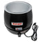 Black Steel 10qt Electric Soup Kettle - OMCAN, 19073