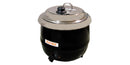 Black Steel 13qt Electric Soup Kettle - OMCAN, 19075