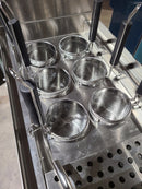 6 Single-Serving Baskets Commercial Gas Pasta Cooker