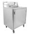 Portable Hand Sink with Water Heater Tank & Pump - Omcan 46788