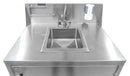 Portable Hand Sink with Water Heater Tank & Pump - Omcan 46788