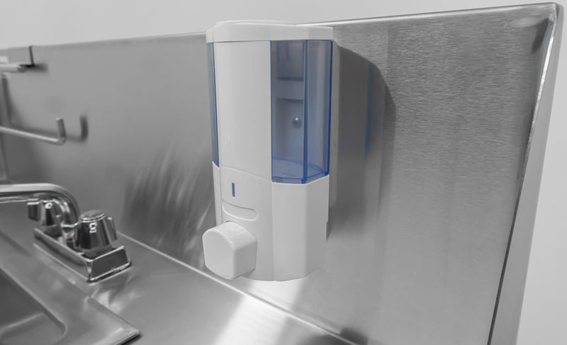 Portable Hand Sink with Water Heater Tank & Pump - Omcan 46788