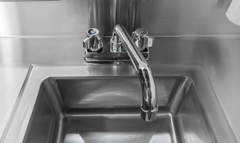 Portable Hand Sink with Water Heater Tank & Pump - Omcan 46788