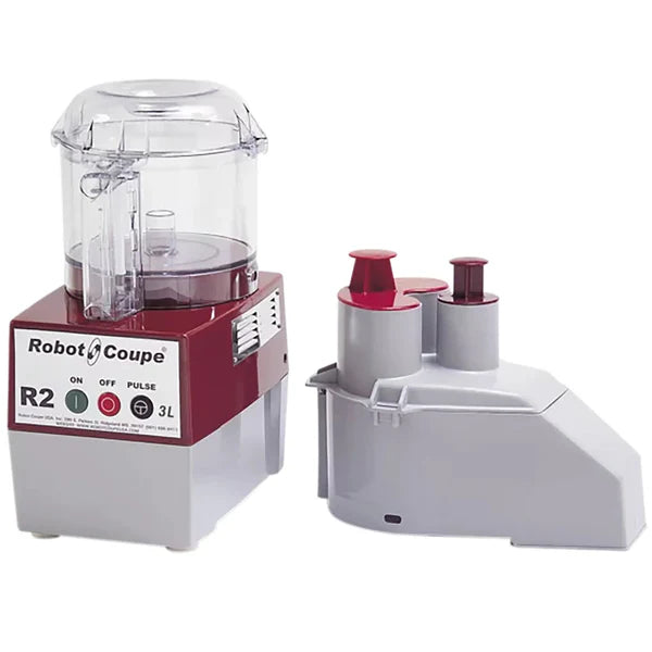 Robot Coupe R2N CLR Food Prep & Bowl Cutter Combo - 3 Qt Capacity