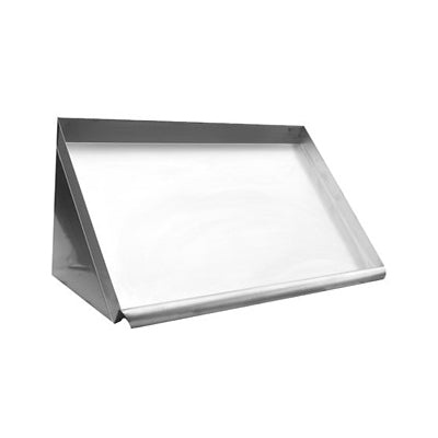Stainless Steel Slanted Rack Shelf - Dish rack wall mounted shelf ...