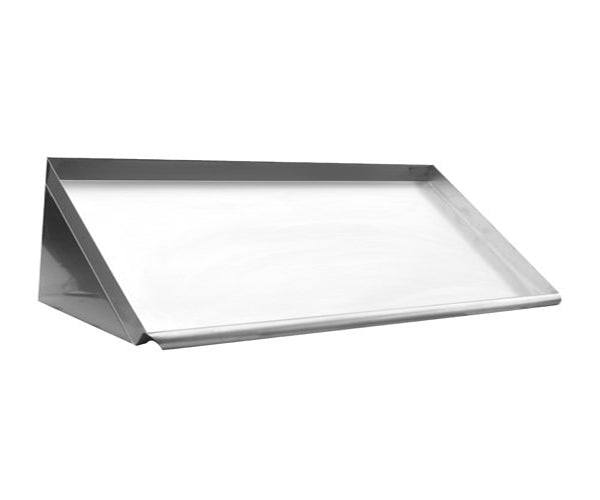 Stainless Steel Slanted Rack Shelf - Dish rack wall mounted shelf ...