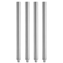 Galvanized & Stainless Steel Table Legs (Set of 4 or 6) - Various Sizes