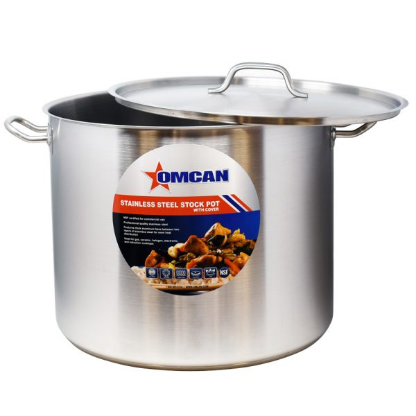 Stainless Steel Stock Pot With Cover - Various Sizes