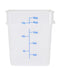 Square Food Storage Containers - Translucent