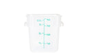 Square Food Storage Containers - Translucent