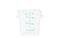 Square Food Storage Containers - Translucent