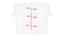 Square Food Storage Containers - Translucent