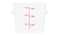 Square Food Storage Containers - Translucent