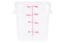 Square Food Storage Containers - Translucent
