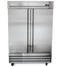 Double Solid Door 54" Wide Stainless Steel cooler