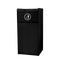 Trash Receptacle for 36-Gallon Bin- Black