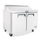 Atosa MSF8302GR Double Door 48" Refrigerated Sandwich Prep Table