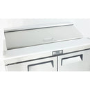 Atosa MSF8302GR Double Door 48" Refrigerated Sandwich Prep Table