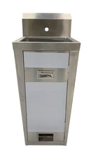 Pedestal Sink with Foot Valve & Faucet