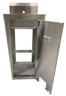 Pedestal Sink with Foot Valve & Faucet