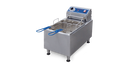 Globe PF10E-C Electric Counter Top Single Well Deep Fryer - 120V, 10Lbs Total Capacity