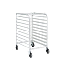 Aluminum Pan Rack with curved top - 10 Slides