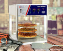 Pizza display warmer - 18" wide pizza