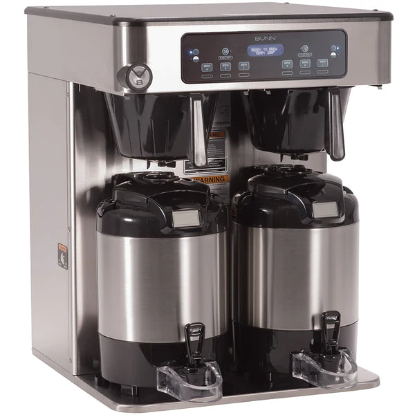 Bunn ICB-TWIN Infusion Series Twin Coffee Brewer with Hot Water Tap