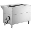 3 Well Steam Table - 208-240V, ENCLOSED CABINET