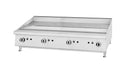 48" Chrome Plated 4-Burner Countertop Griddle
