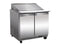 North-Air NA-S36M Double Door 36" Refrigerated Mega Top Sandwich Prep Table