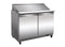 North-Air NA-S48M Double Door 48" Refrigerated Mega Top Sandwich Prep Table