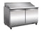 North-Air NA-S60M Double Door 61" Refrigerated Mega Top Sandwich Prep Table
