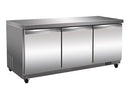 North-Air NA-UC72 Triple Door 72" Refrigerated under counter Work Table