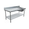 All stainless steel sink tables