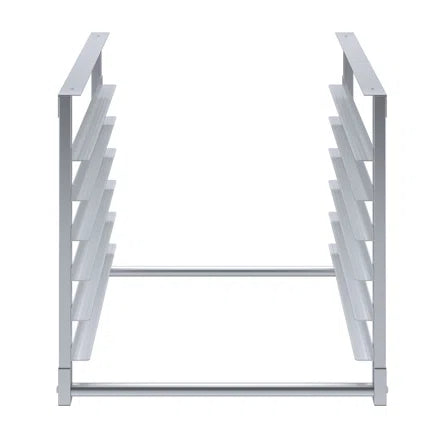 Table-Mounted Aluminum sheet Pan Rack - 6 Pan Capacity
